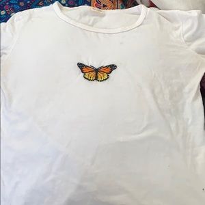 Brandy Melville butterfly top